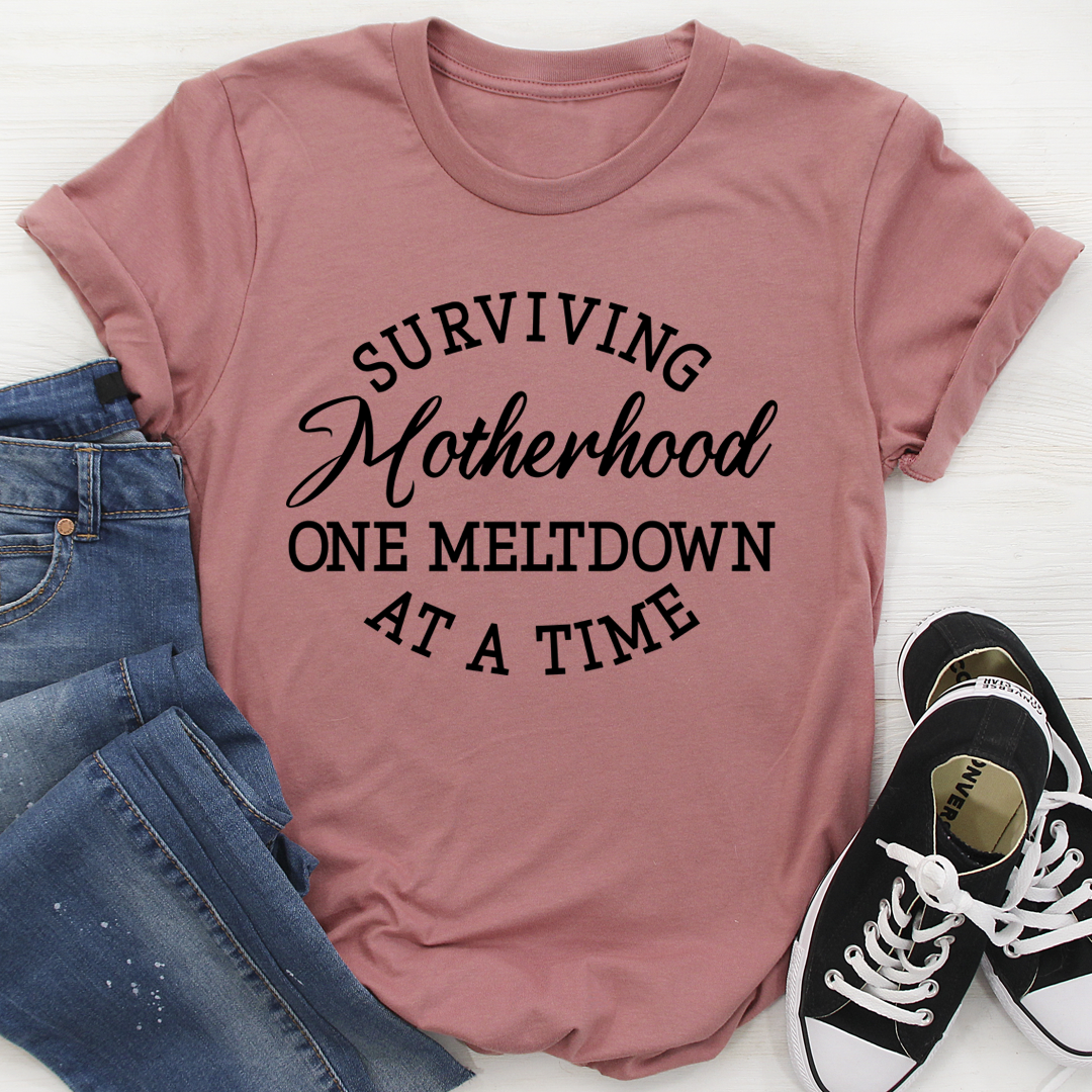 Surviving Motherhood T-Shirt-2