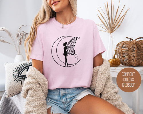 Celestial Fairy Comfort Colors Shirt-0