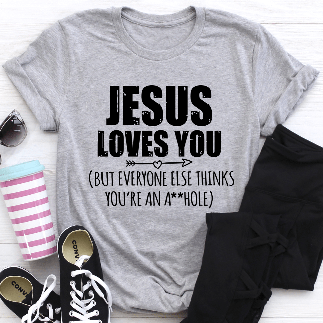 Jesus Loves You T-Shirt-1
